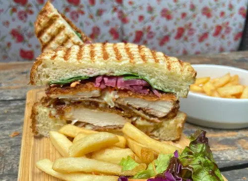 Crispy Chicken Brioche Sandwich
