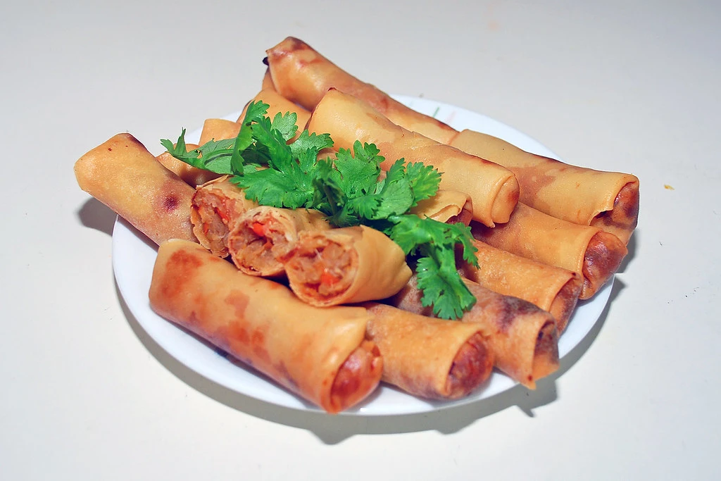 CHICKEN SPRING ROLLS