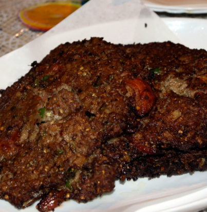BEEF CHAPLI KEBAB
